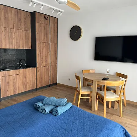 شقة Premium Apartament Z Basenem, Kasprowicza 20B Kolobrzeg 450M Do Plazy, Parking, Silownia كولوبرزيغ