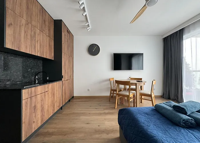 شقة Premium Apartament Z Basenem, Kasprowicza 20B Kolobrzeg 450M Do Plazy, Parking, Silownia كولوبرزيغ