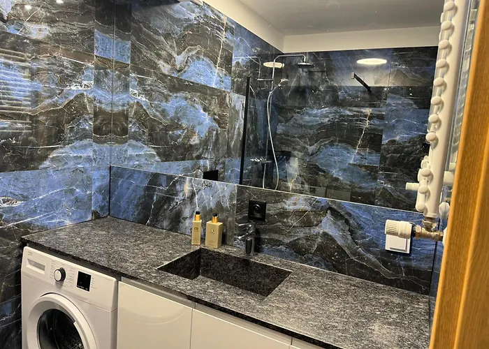 شقة Premium Apartament Z Basenem, Kasprowicza 20B Kolobrzeg 450M Do Plazy, Parking, Silownia